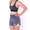 Women’s 2 in 1 Fly Shorts  กางเกงขาสั้นหญิง 2 in 1 รุ่น Fly สีเทา